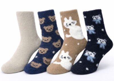 9300 - Medias térmicas Peluche niños - 4-8, 8-12, 12-16 - Surtidos